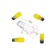 thumbnail image 2 of 10 Pieza Motorreductor Recto 48:1 Motor 2 Ejes Carro amarillo, 2 of 2