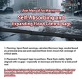 thumbnail image 4 of Sacs d'Inondation Réutilisables Auto-Absorbants avec Poignées - Absorbants Uniformément Répartis, Longueurs Multiples - Protection Maison/garage/commerciale (3 Pieds (Lot de 5, 4 of 7