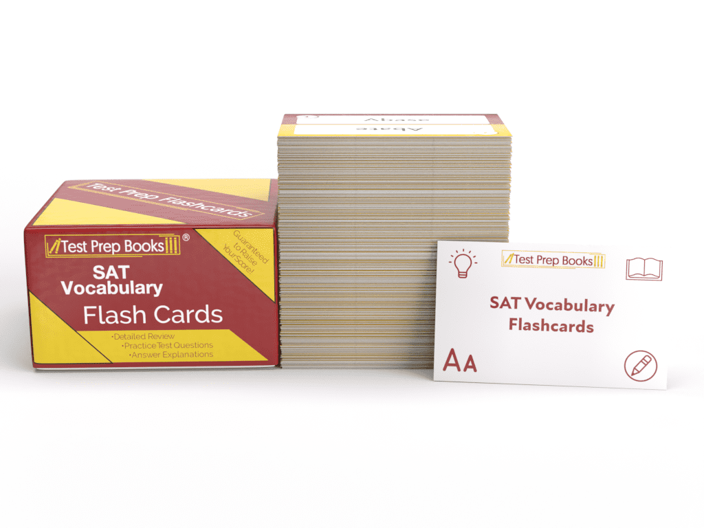 SAT Vocabulary Flash Cards 2022 and 2023 SAT Verbal Flashcard Prep