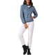 thumbnail image 2 of CHAQUETA DE PLUMAS CON CAPUCHA PARA MUJERES INSPIRADA CHIC, CORTA, EMPACABLE, ULTRA LIGERA, INVIERNO, TALLA 3XL, AZUL, 2 of 5