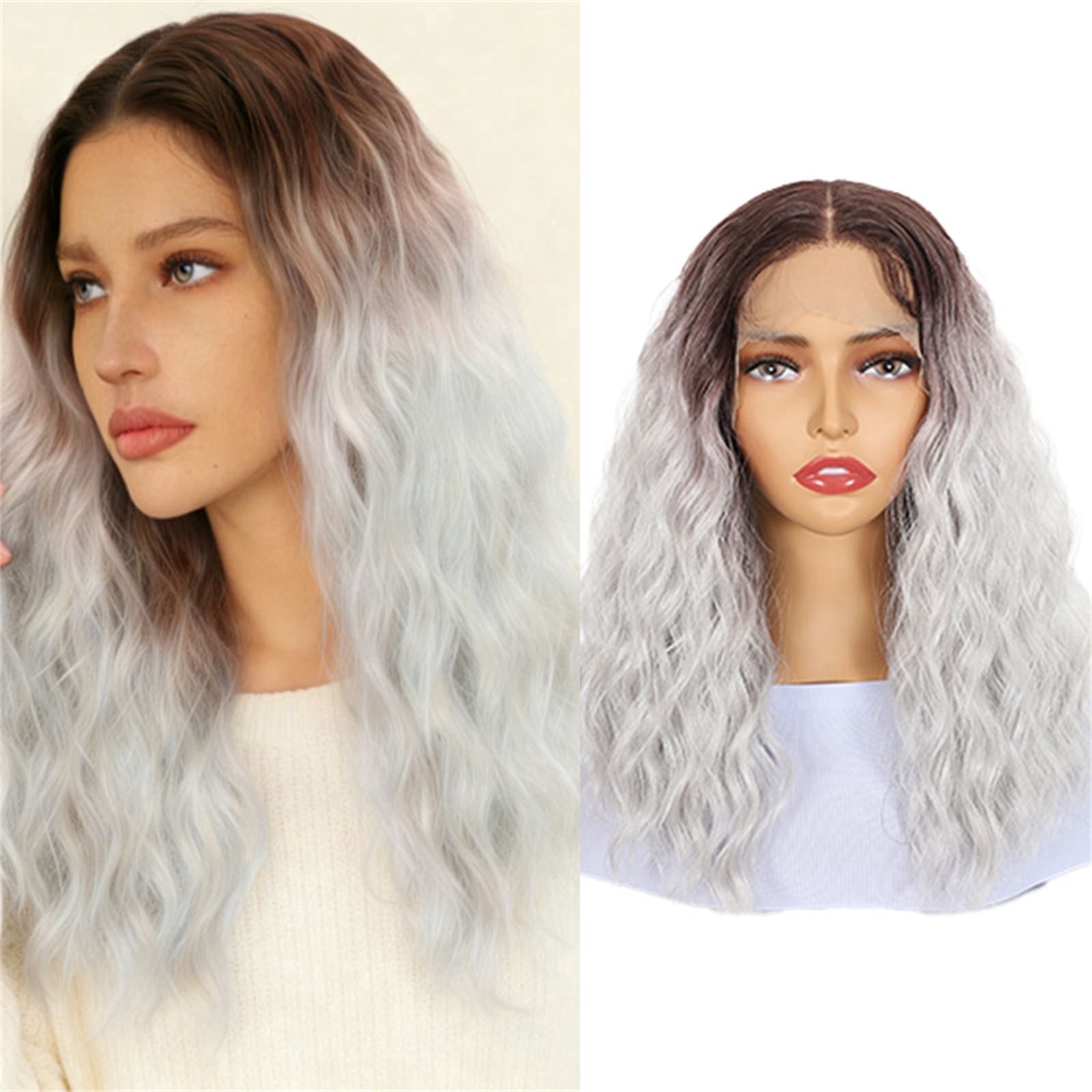 More Beautiful 14" 13x5 Lace Front Synthetic Wig for Women