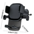 thumbnail image 4 of Car Phone Support Universal Multifunctional Holder Adjustable 360 Degree Rotation Stable Dashboard Mount Bracket for Phones and Tablets, 4 of 6