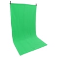 thumbnail image 3 of Tela de fondo para fotografía conjunto de soporte de fondo para fotografía Diseño perforado Proceso de overlock Buena absorción de luz Verde puro para grabación de video Crtynell Otros, 3 of 8