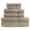 100% Egyptian Cotton 6 Pc Towel Set Line