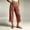 Brown, variant on Hueook Gingham Pants Y2k Plaid Capris for Women Lounge Cotton Trendy Elastic Waist Casual Pocket Cropped Pants Blue M