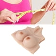 thumbnail image 1 of Forme de Sein en Silicone, Coupe en D Douce Simulée Respirante pour Diffusion en Direct pour Transgenre, 1 of 8