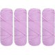 thumbnail image 1 of Hilo de crochet ZHAOCHENG 4 hilos acrílico suave multicolor lila 8 hebras 100 g, 1 of 5