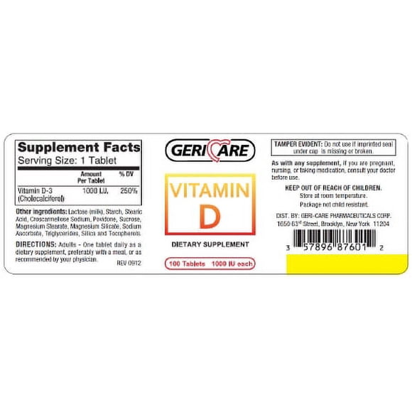Vitamin D 1000 Iu