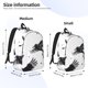 thumbnail image 2 of Fotbe Monochrome Flying Ravens Mochila de Lona con Estampado, Mochila Duradera, Mochila Versátil de Alta Calidad, Mochila Compacta Vintage-Medium, 2 of 5