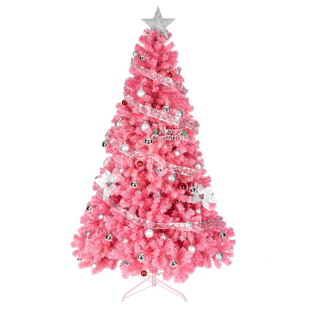 Pink Fake Christmas Tree 