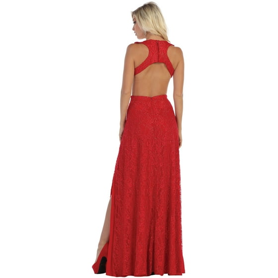 Formal Dress Shops Inc - SEXY EVENING PROM DRESS - Walmart.com