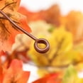 thumbnail image 6 of Artificial Maple Leaf Garland Fall Thanksgiving Decor, 78.7 Inch Orange Faux Leaf Vine 36 Branches For Railing Door Frame Fireplace Wall, Autumn Harvest Hanging Decor, 6 of 7