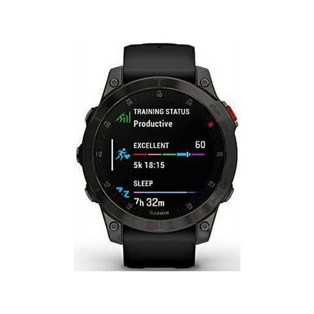 Garmin - epix (Gen 2) GPS Smartwatch 33mm Fiber-reinforced polymer - Titanium