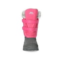 thumbnail image 2 of Trespass Bottes d'Hiver pour Filles Imperméables Isolées Chaussures Grises avec Fourrure Stroma II, 2 of 6