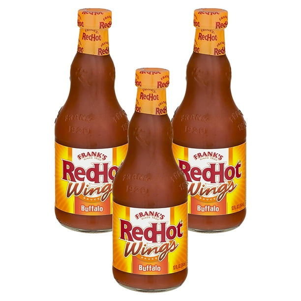 2 Pack) Frank's RedHot Wings 12 - Walmart.com