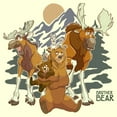 thumbnail image 2 of Men's Brother Bear Group Shot Logo  Graphic Tee Beige 3X Large, 2 of 4