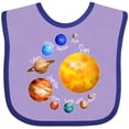 thumbnail image 3 of Inktastic Sun and Planets- Yes, and Pluto Boys or Girls Baby Bib, 3 of 4