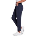 thumbnail image 3 of Pantalones BALEAF para mujer, con forro polar, impermeables, color azul marino, talla L, 3 of 7