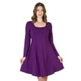 thumbnail image 5 of Womens Knee Length Skater Dress, 5 of 9