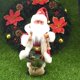 thumbnail image 5 of Figura de Papá Noel, adorno navideño de mesa, juguete infantil, regalo. Toca la guitarra, lleva gafas de sol, toca el violín, toca el saxofón, requiere 3 pilas AAA, decoración para festivales., 5 of 6