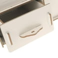 thumbnail image 3 of RUNROTOO Wooden Medicine Organizer Storage Box with Handle Beige Color Handy Size 10.2x6.8x5.1 Inches, 3 of 3