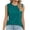 Blue, variant on Fancifize Womens Casual Tank Tops Sleeveless Crew Neck Loose Fit Summer Top for Women Solid Basic T Shirts 2025 Trendy Outfits