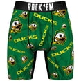 thumbnail image 2 of Men's Rock Em Socks  Oregon Ducks All-Over Underwear and Crew Socks Combo Pack, 2 of 3