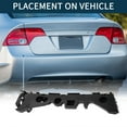 thumbnail image 3 of Soporte de parachoques soporte trasero izquierdo retén soporte para Mazda 3 AXELA Sedan 2014-2021, 3 of 6