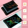thumbnail image 2 of 2 Pack LCD Writing Tablet, 10 inch Reusable Drawing Pad for Kids, Colourful Screen Drawing Tablet Doodle Board w/ Stylus Pen, Toy for 3 4 5 6 7 8 Years Old, Gifts for Kids and Adults, Pink & Blue, 2 of 9