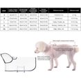 thumbnail image 4 of Chubasquero portátil impermeable transparente para perros, chaqueta de lluvia ligera y transpirable con capucha para perros pequeños, medianos y grandes, capa de poncho de lluvia para cachor, 4 of 5