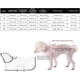 thumbnail image 3 of Chubasquero portátil impermeable transparente para perros, chaqueta de lluvia ligera y transpirable con capucha para perros pequeños, medianos y grandes, impermeable para cachorros (L), 3 of 5
