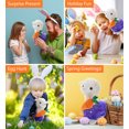 thumbnail image 6 of DolliBu Happy Easter Sparkle Purple Llama Plush with Carrot - Cute Stuffed Animals with Carrot Plush Toy, Perfect Easter Holiday Surprise Gift, Spring Easter Wild Plush Animal - 11.5" Inches, 6 of 6