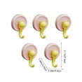 thumbnail image 3 of ROLKFUK Organizing Racks 5-Pack Christmas Adhesive Hooks, No Drill Traceless Waterproof for Bathroom Kitchen & Decor, 3 of 6