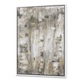 thumbnail image 1 of La Forêt Grise Moderne II - Toile Encadrée de Ferme, 1 of 3