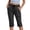 Dark Gray_#04, variant on Women's Hiking Cargo Capris Outdoor Lightweight Water Resistant Capri Pants UPF 50 Zipper Pockets,Black 2XL