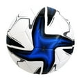 thumbnail image 1 of relayinert PVC Size 5 Soccer Ball For Professional League Matches Soft PVC Cover For Smooth Handling Football blue, 1 of 6