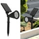 thumbnail image 5 of Focos Solares Con Brillo Ajustable E IP65, Chips De 9 Lentes Luces De Paisaje Solar Para Jardín, Garaje, Iluminación Al Aire Libre Montada En La Pared, 5 of 7