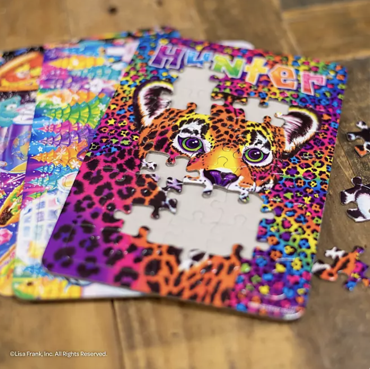 Lisa Frank Coloring & Activity Set with Fold Out Storage Case