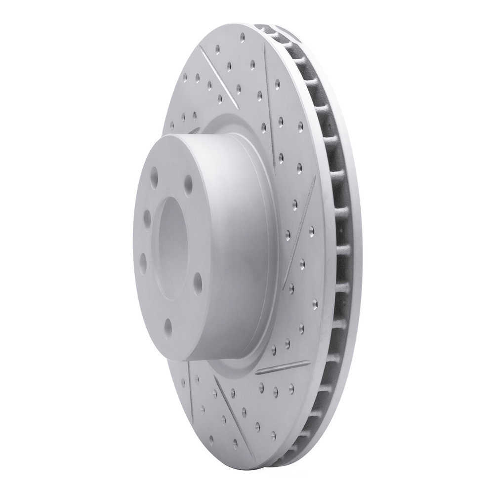 Dynamic Friction Company 830-31151R DFC Geoperformance Rotor - Drilled and Slotted