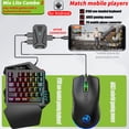 thumbnail image 2 of Redcolurful P8 Version Clavier et Souris Convertisseur de Jeu Filaire Bluetooth 5.0 avec Support Réglable, 2 of 8