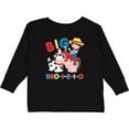 thumbnail image 3 of Inktastic Farmer Tractor EIEIO Big Bro Boys Long Sleeve Toddler T-Shirt, 3 of 5