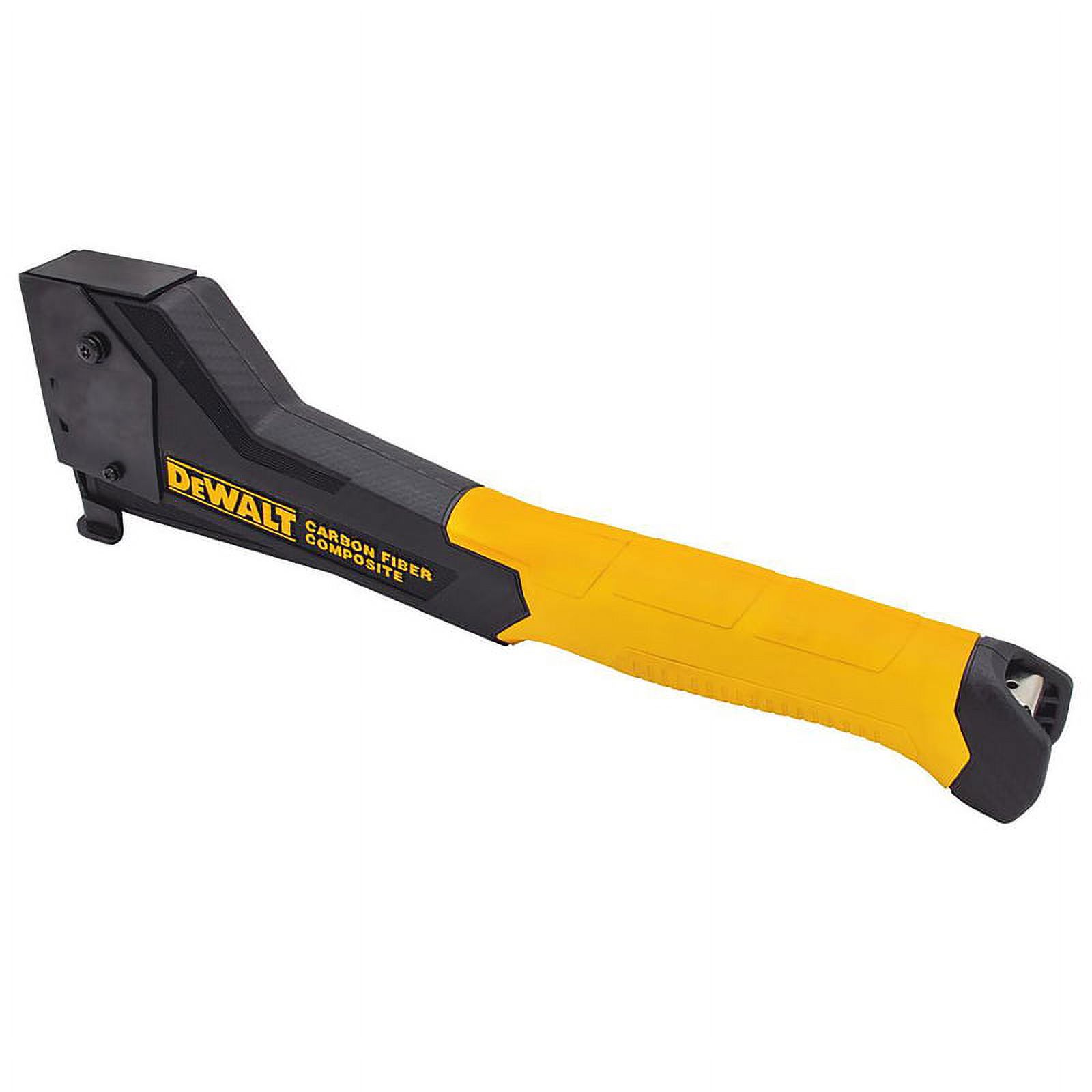 DEWALT 3/8" Hammer Tacker Yellow Staple Guns - image 4 of 4