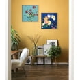 thumbnail image 6 of Kate and Laurel Sylvie Fitting Like They Do Framed Canvas Wall Art by Emma Daisy, 22x22 Natural, Simple Floral Botanical Wall Décor, 6 of 6