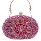 thumbnail image 5 of Bolso de noche con forma de girasol, bolso de mano para banquetes, bolso de noche, bolso con incrustaciones de diamantes, bolso de fiesta, 5 of 6