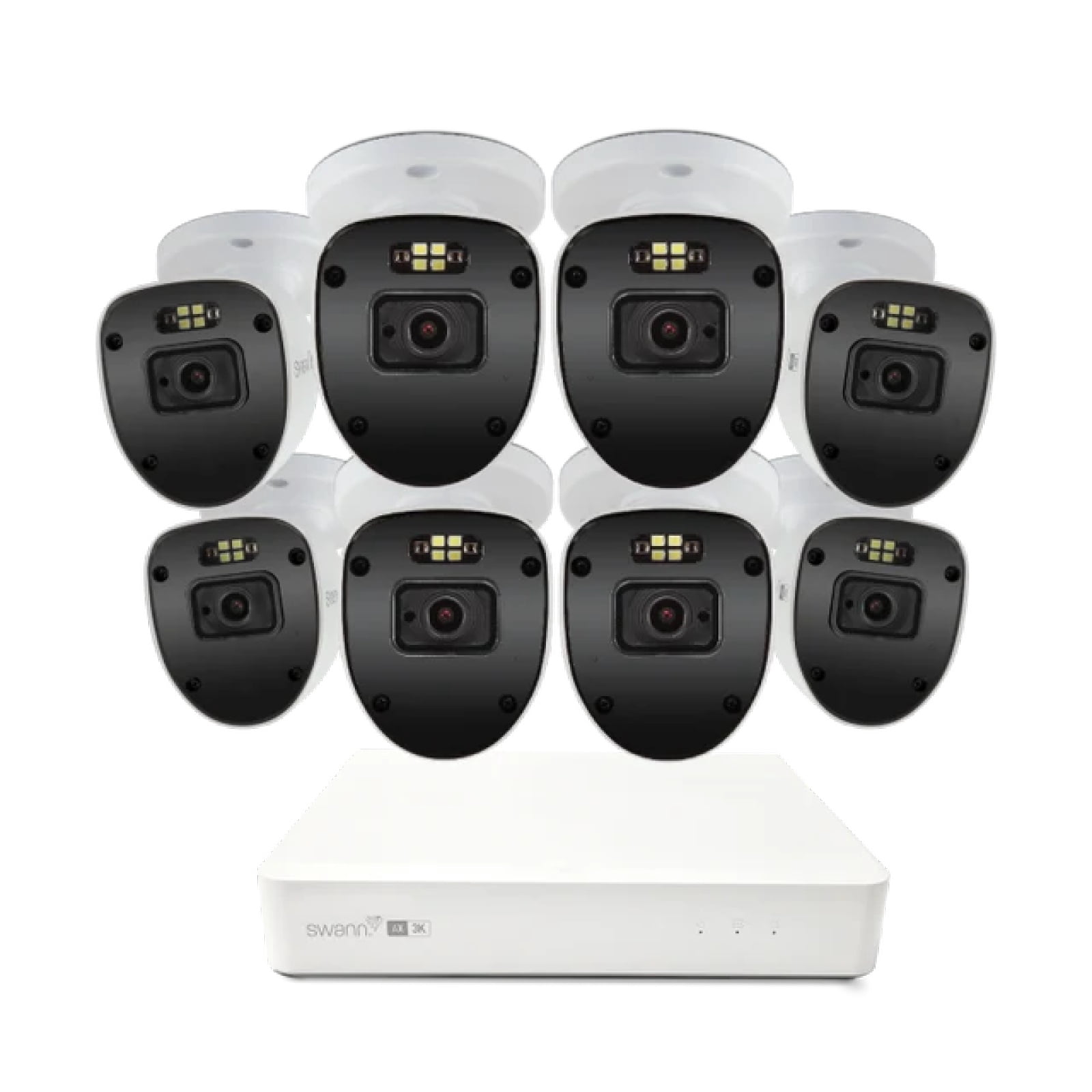 Swann DVR Indoor/Outdoor Security Camera System, 1TB HDD, 4 Bullet