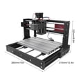 thumbnail image 4 of Máquina De Grabado Cnc 3018-Pro, Kit De Enrutador Cnc Diy, Cnc 3018 Pro Preciso Para Plástico, Madera, Acrílico, PVC, PCB Y Otros Materiales Blandos Plástico Madera Acrílico Anggrek AC1010, 4 of 8