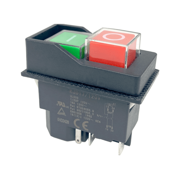 KJD17/120   Electromagnetic switch 120VAC 16 (12)Amp. 5 Pin