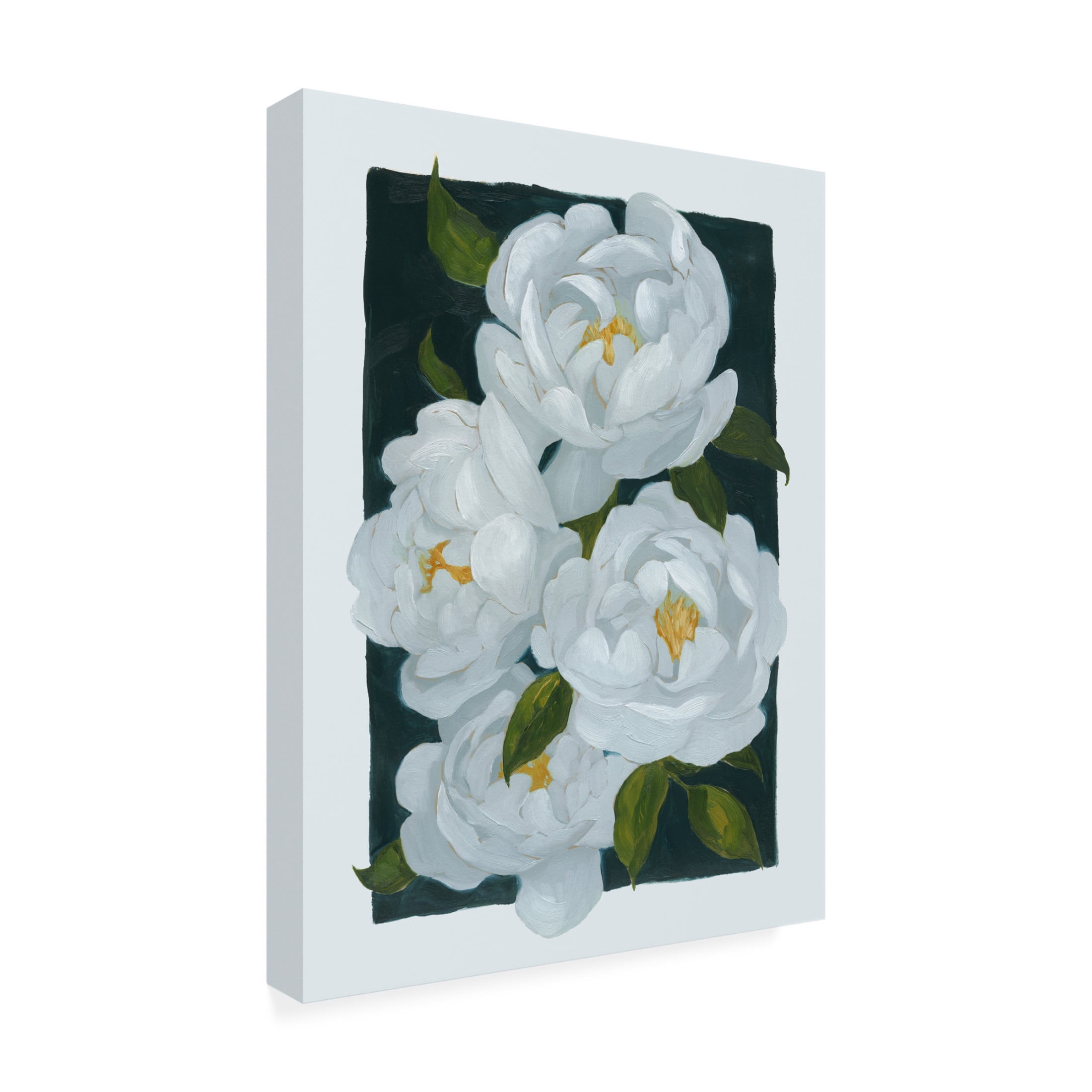 Trademark Fine Art Grace Popp  Peony Window Pane I Canvas Wall Art