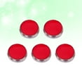 thumbnail image 2 of EeaseCA 5pcs Saxophone Finger Buttons Repair Parts Saxophone Replacement Musical Instrument Accessory Decor DIY (Red and Silver), 2 of 8