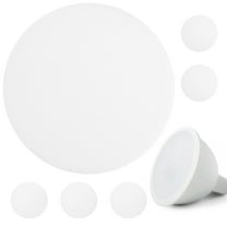 YUNLIGHTS 6Pcs White Cylinder Lamp Shade Diffusers Soft Lighting Protective Covers for Home Use